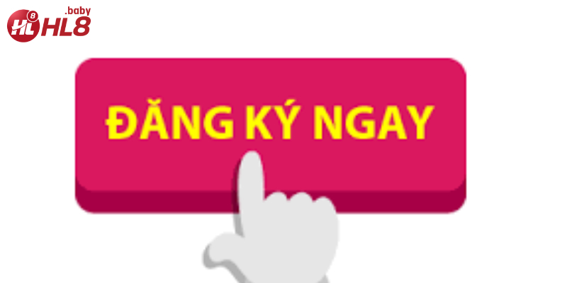 Hình ảnh minh họa giao diện tại nhà cái HL8 với các thông tin cần điền.