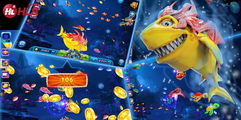 Giao diện game Bắn Cá Online tại HL8