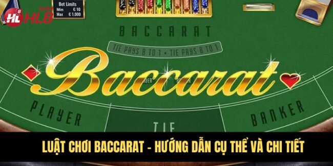 Luật chơi baccarat