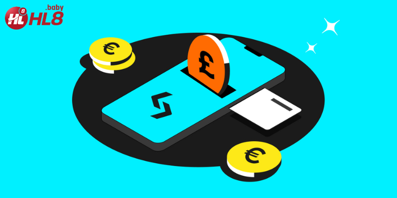 Hình ảnh minh họa giao diện nạp tiền tại HL8 với các phương thức thanh toán.