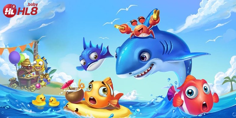 Các loài cá trong game Vua Bắn Cá HL8 với nhiều mức thưởng hấp dẫn
