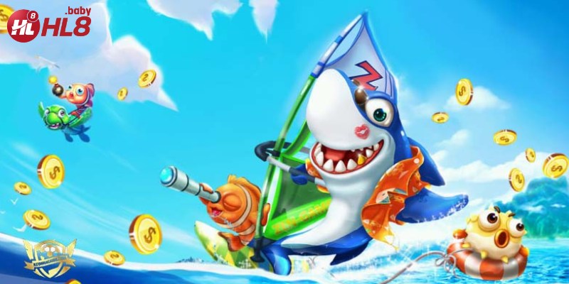 Người chơi trải nghiệm Vua Bắn Cá HL8