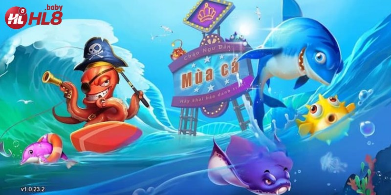 Giao diện trò chơi Vua Bắn Cá HL8